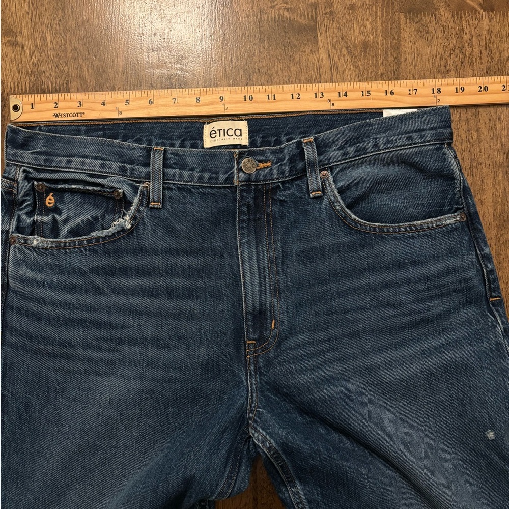 ETICA Rhea Mid Rise Straight size 32 - Picture 6 of 12